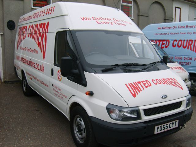 Our new Ford Transit 350 Jumbo van that we have just taken delivery of 14/02/2008